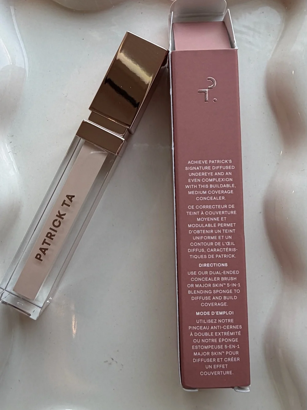 NIB PATRICK TA  Major Skin Soft Blur Brightening Hydrating Concealer